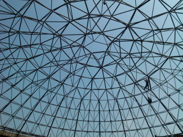 崇左网架加工案例