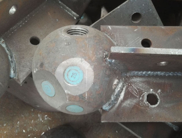 崇左螺栓球球塞，网架配件