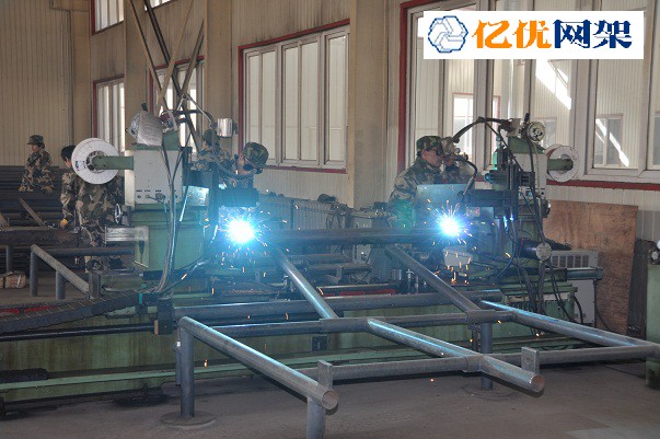 崇左螺栓球网架加工车间